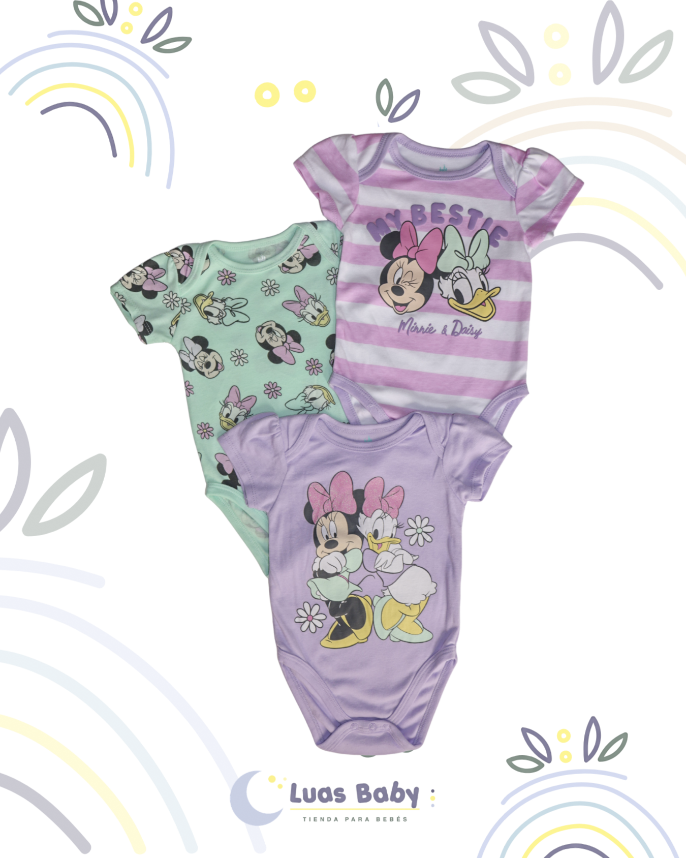 Pack 3 Bodies Minnie + Daisy My Bestie Lila + Verde